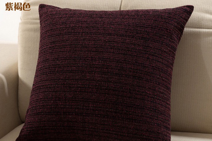 瑪帝純色亞麻沙發靠墊 新古典時尚布藝，點亮家居軟飾的藝術